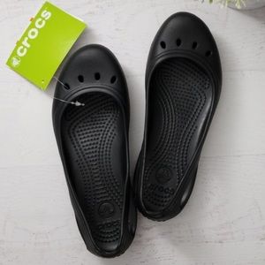 kadee work flat crocs